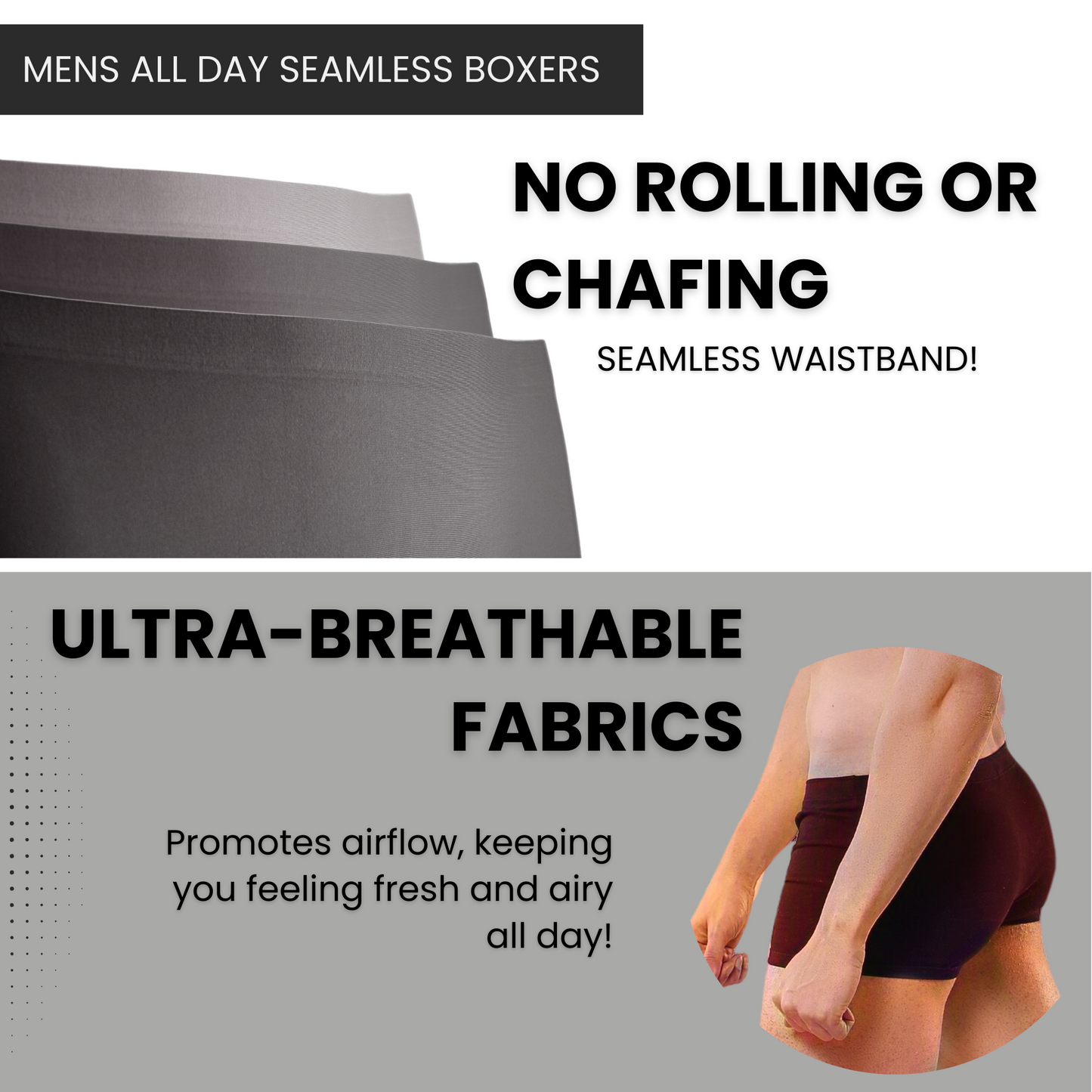 BeastMode Seamless Boxer Briefs (3 Pack)